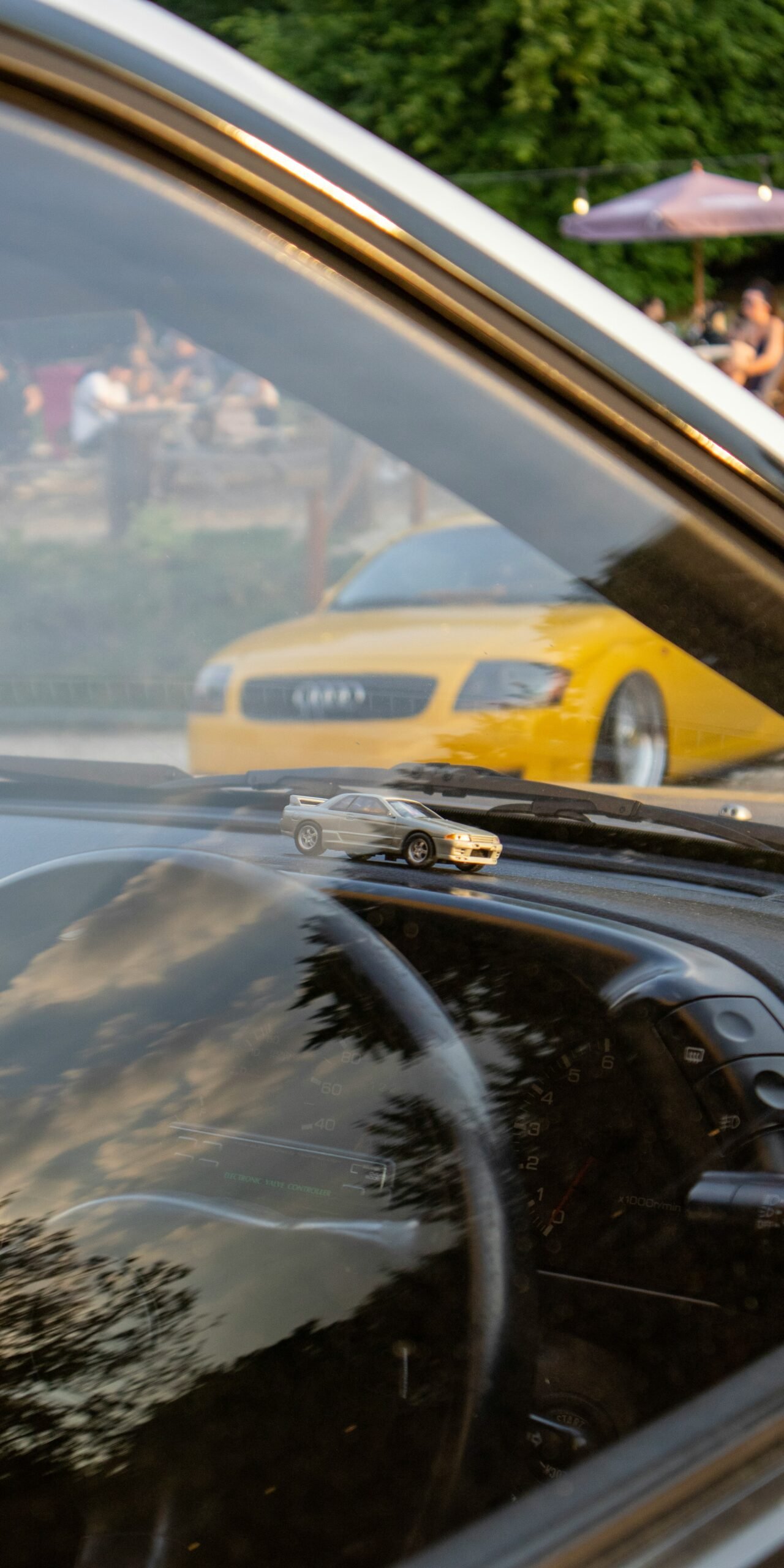 Naudotas automobilis paruoštas supirkimui Pabradėje