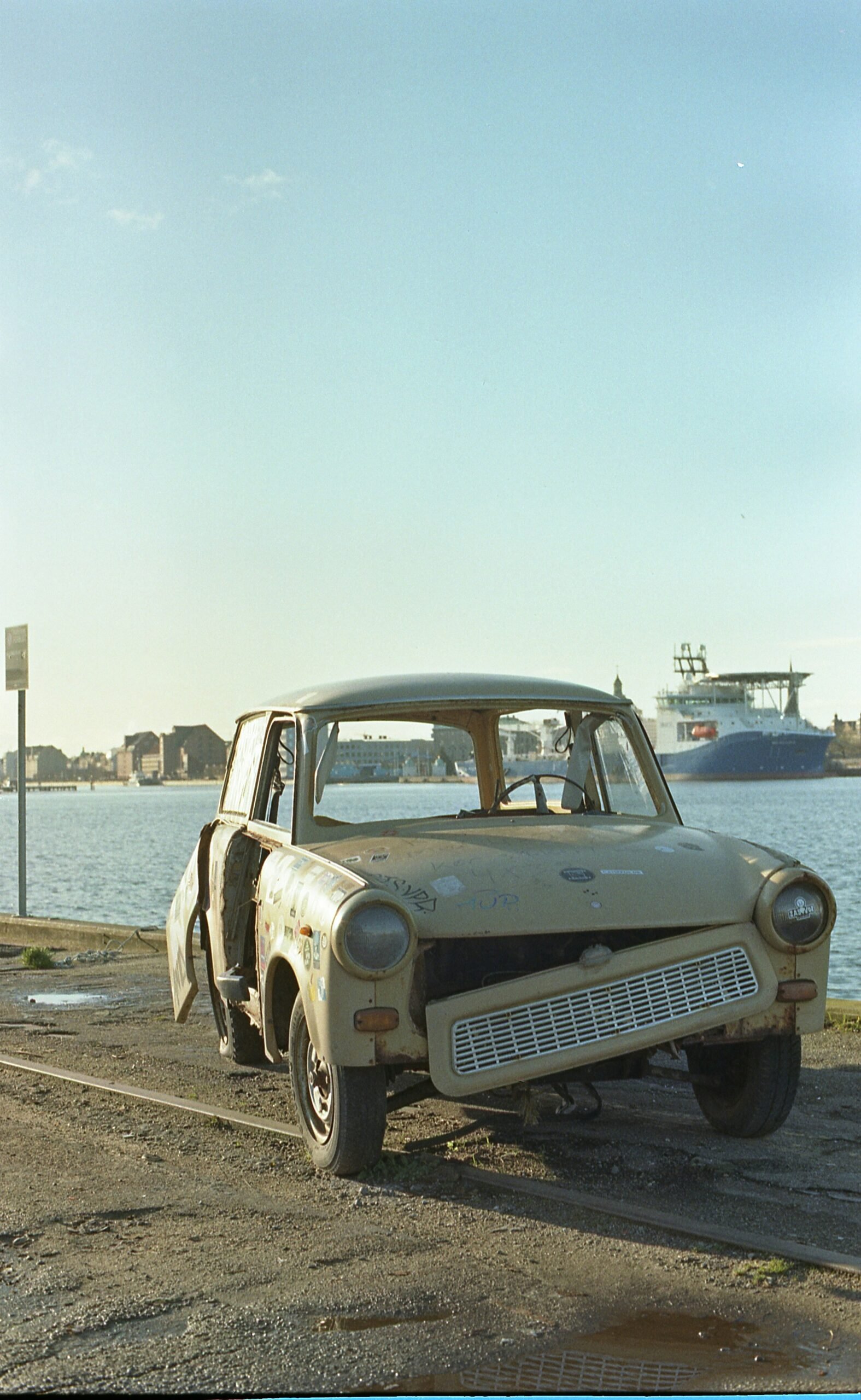 Naudotas automobilis Kybartuose paruoštas supirkimui